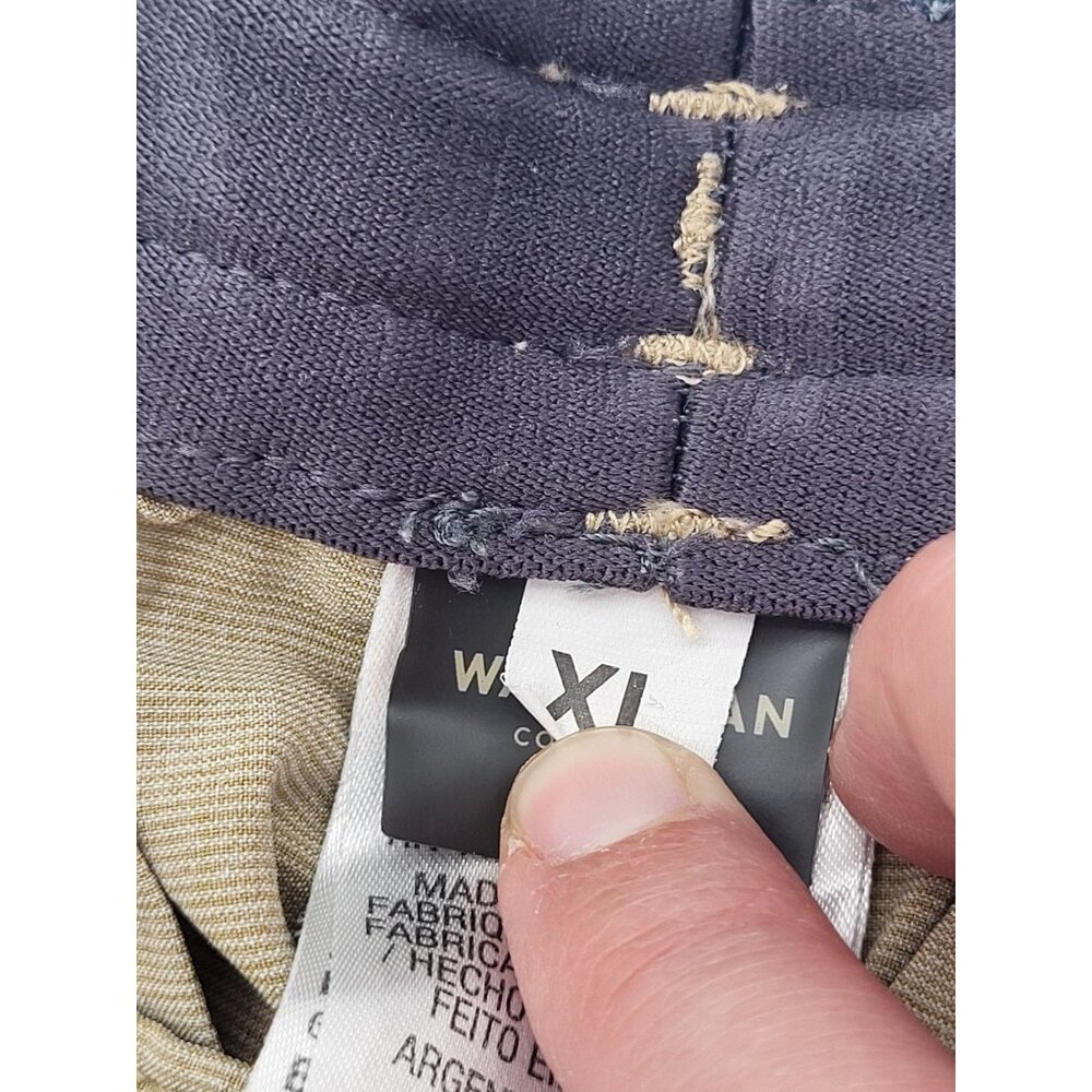 Quiksilver Waterman Men XL Pull On Hybrid Shorts Fishing Outdoor Performance Tan - Picture 8 of 11